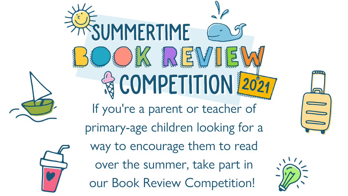 Our Summertime Book Review Competition is back!
To encourage reading over the summer we are inviting primary school children to send us a book review for a chance to win books for themselves and their school library + a video chat with <a href="/MGLnrd/">M. G. Leonard</a>! WOW! 
buff.ly/3xYoDlH