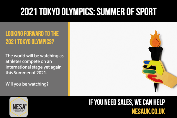 The world will be watching as athletes compete on an international stage yet again this Summer of 2021. Are you ready for the #Olympics in Tokyo?
 
#ElectricalWholesale #NESAUK #SalesAgents