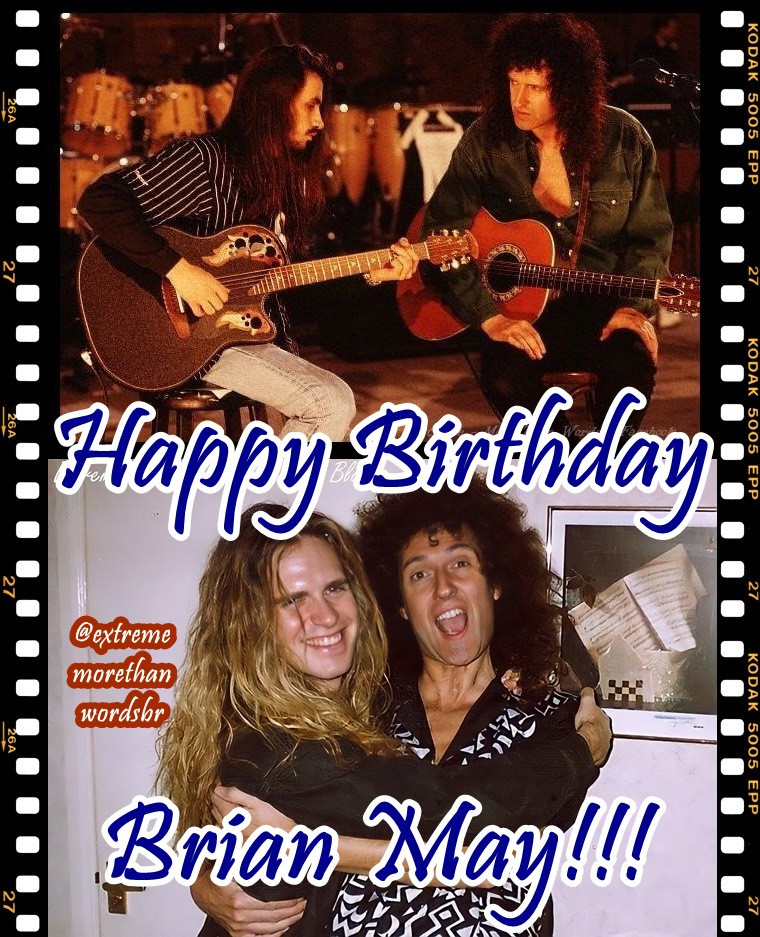  Happy Birthday, Brian May!!!     