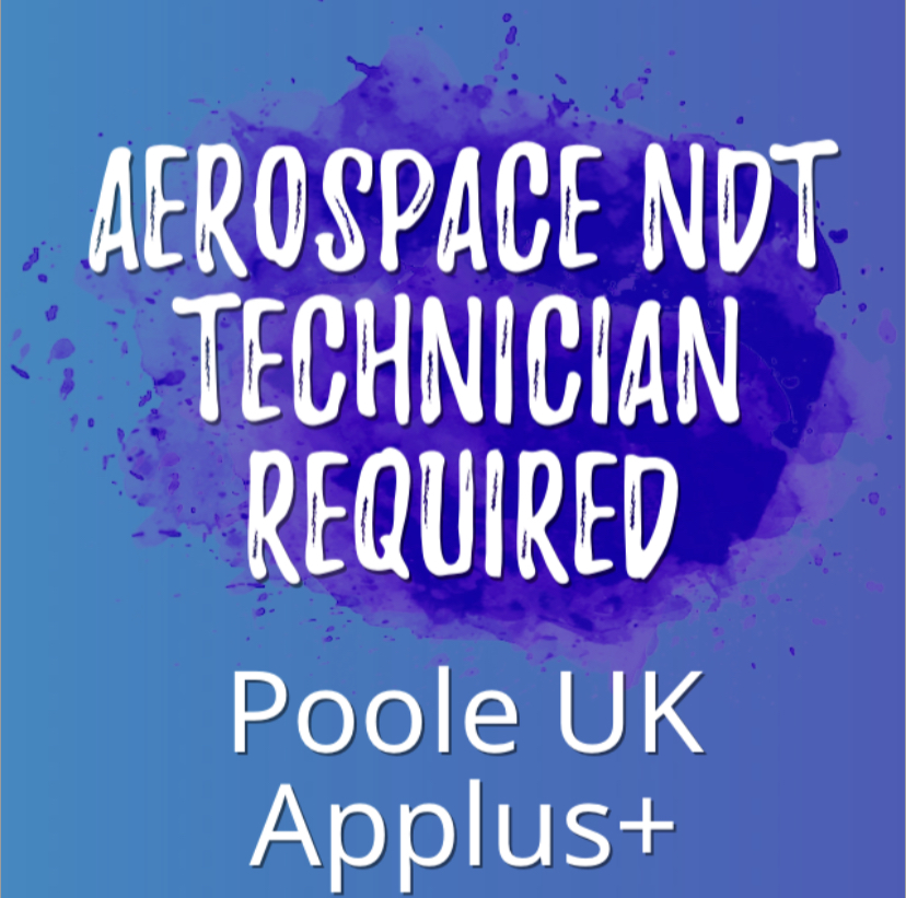 💥Aerospace NDT Technician Required✈️

Check out the role and apply here: whichndt.com/ndt-jobs/detai… 

#ndt #jobs #ukjobs #aerospace #Inspection