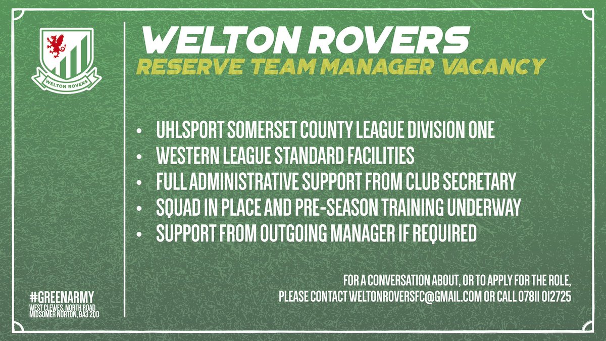 Welton Rovers Football Club tweet media