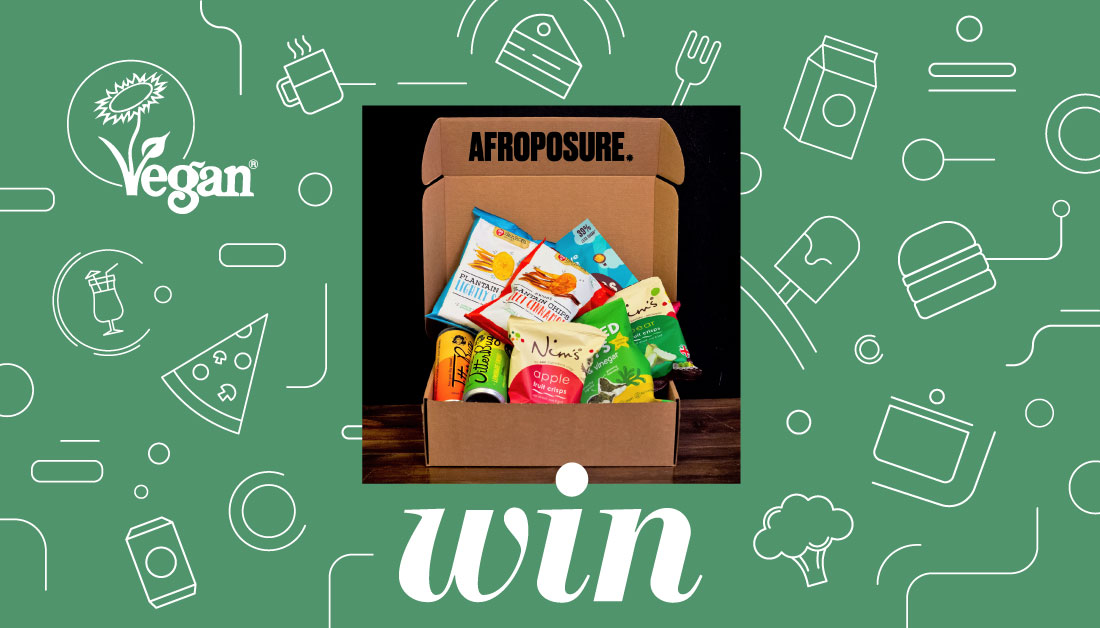 GIVEAWAY | We’re celebrating diversity in food &amp; drink with our friends at <a href="/afroposure/">Afroposure</a>! The prize features delicious #vegan snacks from <a href="/AbakusFoods/">Abakus Foods</a>, @nimsfruitcrisps, <a href="/Sankofa/">Sankofa.org</a>, <a href="/creativenature/">Creative Nature</a> &amp; Jitterbug. Head to our Instagram to enter instagram.com/p/CRgMGQPNkYZ/

#VeganTrademark