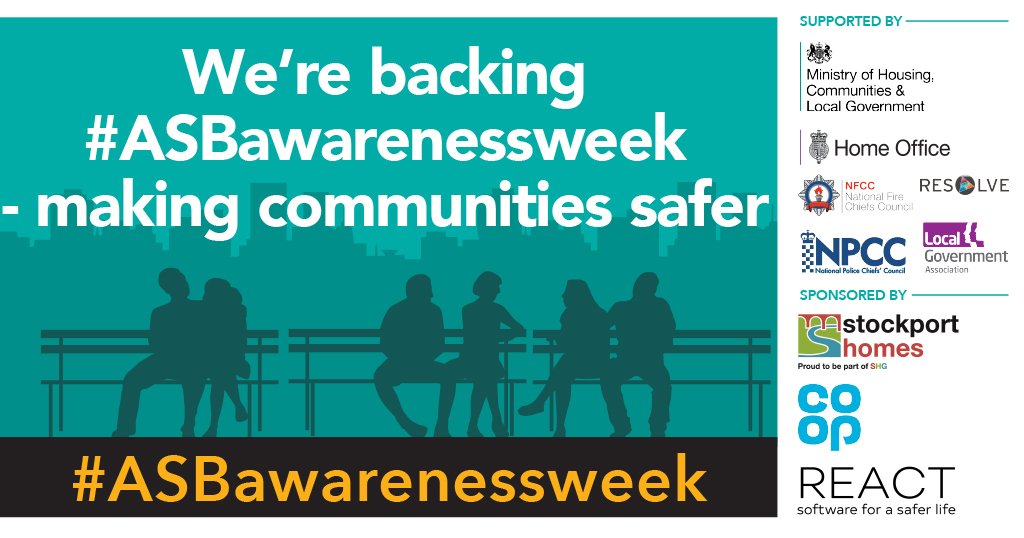 This week is #ASBAwarenessWeek (19th-25th July) please let us know of any issues or priority areas where you are being affected by ongoing anti-social behaviour. 

We want to hear from our residents so we can help.