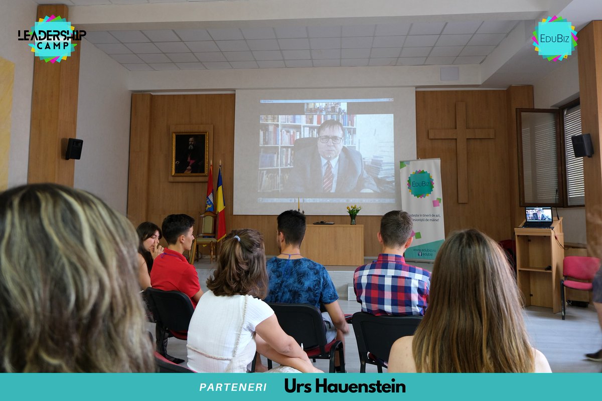 UrsHauenstein's tweet photo. Masterclass #Youth #YouthLeadership #YouthPreneurship
Leadership Academy #EduBiz Oradea RO
Dr Urs Hauenstein and Teodora Chifor CEO EduBiz (EduBiz model of youth leadership).
New photos from EduBiz to the event.
#UpReSkilling #Xpreneurship https://t.co/ZbNTmfRB7F