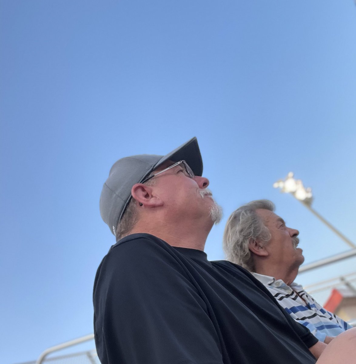 HailiBeam's tweet photo. Met my Grandpa, “Dads dad” for the first time and we went out to watch Maci’s Allstar game. #twins https://t.co/WFXuHjgiHO