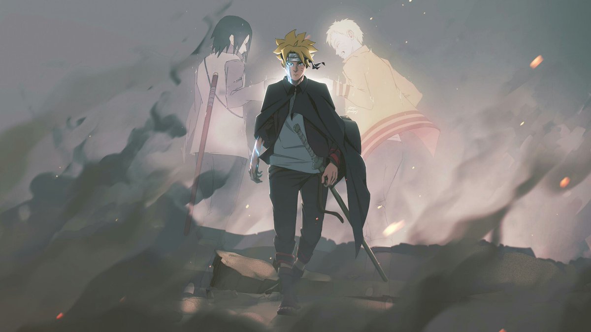 abangpain's tweet photo. Maybe in future. There will be a real real problem and chaos that cause extincion for all shinobi . And then, Boruto is the only and last shinobi/ninja that still standing. 

Boruto The Last Shinobi @twtNarutoMY https://t.co/93QE0qt5Qw