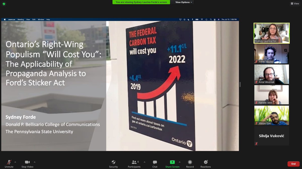 jonas_nicolai's tweet photo. Promising presentation on populism and state-funded propaganda by @SydneyForde at #IAMCR 2021. #chairingiscaring https://t.co/CHrHmY5l10