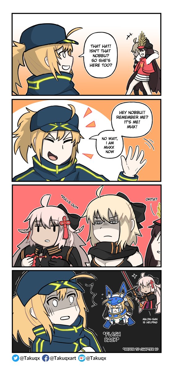 Little Okitan wants to help Master: Part 64 [PTSD]
#FGO 