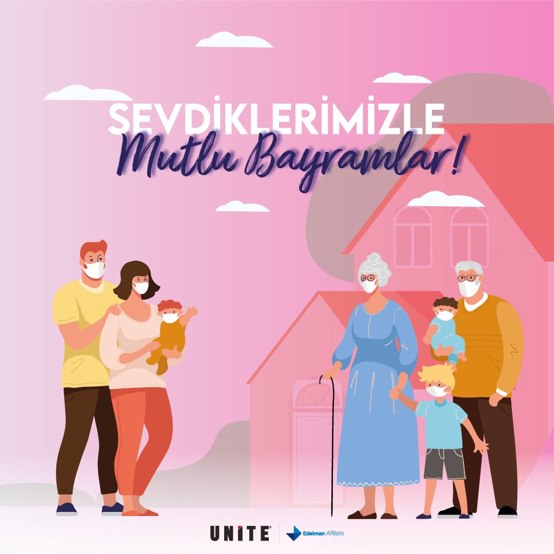 uniteedelman's tweet photo. Tedbiri elden bırakmadan, sevdiklerinizle bir arada mutluluk ve huzur dolu bir bayram dileriz.

#iyibayramlar https://t.co/kcPUODoQNn