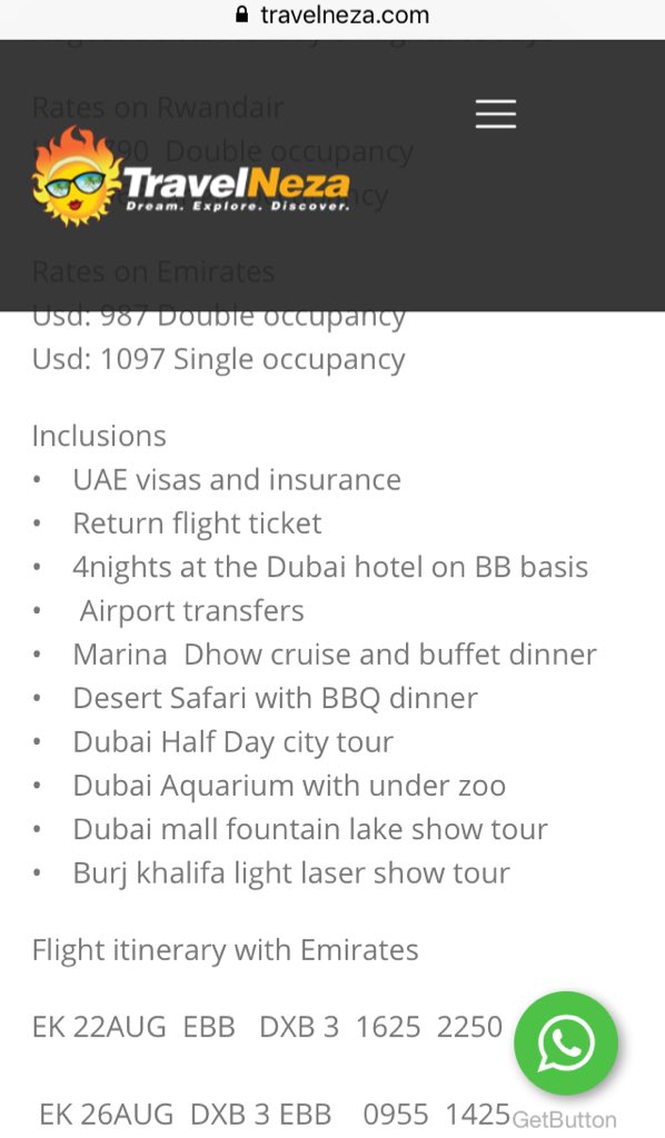 @duchace @Mr_Mugii @lotusflowwr As you said it's your budget - @travelneza for one has a pretty offer for group travel #NezaClub 
At least you will have pictures and can tell off @owishemwe that I went to Dubai