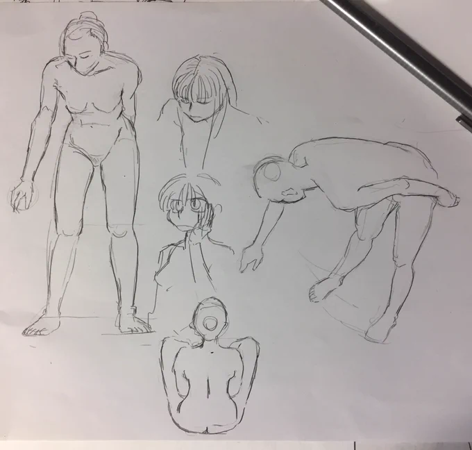 デッサンと落書き 
