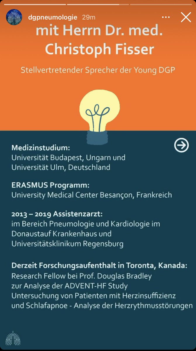 young_dgp's tweet photo. Heute ist wieder #Pneumontag.
Was wolltet ihr schon immer von jungen Pneumologen wissen? #forschung #beruf #familie #ausbildung #studium #youngdgp
Christoph Fisser beantwortet heute Eure Fragen auf dem Instagramkanal #dgpneumologie. https://t.co/pLHdHXhnPE