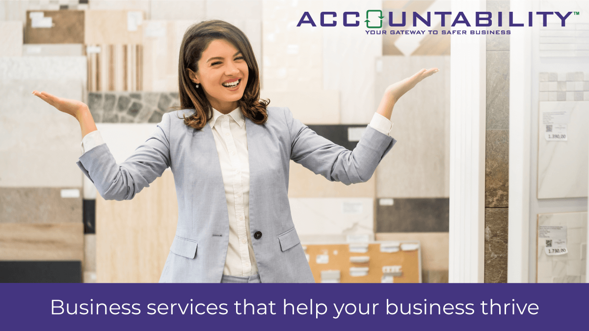 AccyGroup's tweet photo. Grow your business while mitigating risk & recovering outstanding monies.
Accountability offers our Members services such as Consumer Reports, Commercial Reports, Default Listing Services and more, online 24/7.
Learn More π
https://t.co/CkfMZJVFAa
https://t.co/trteai7nFH https://t.co/3DiUdQioiU