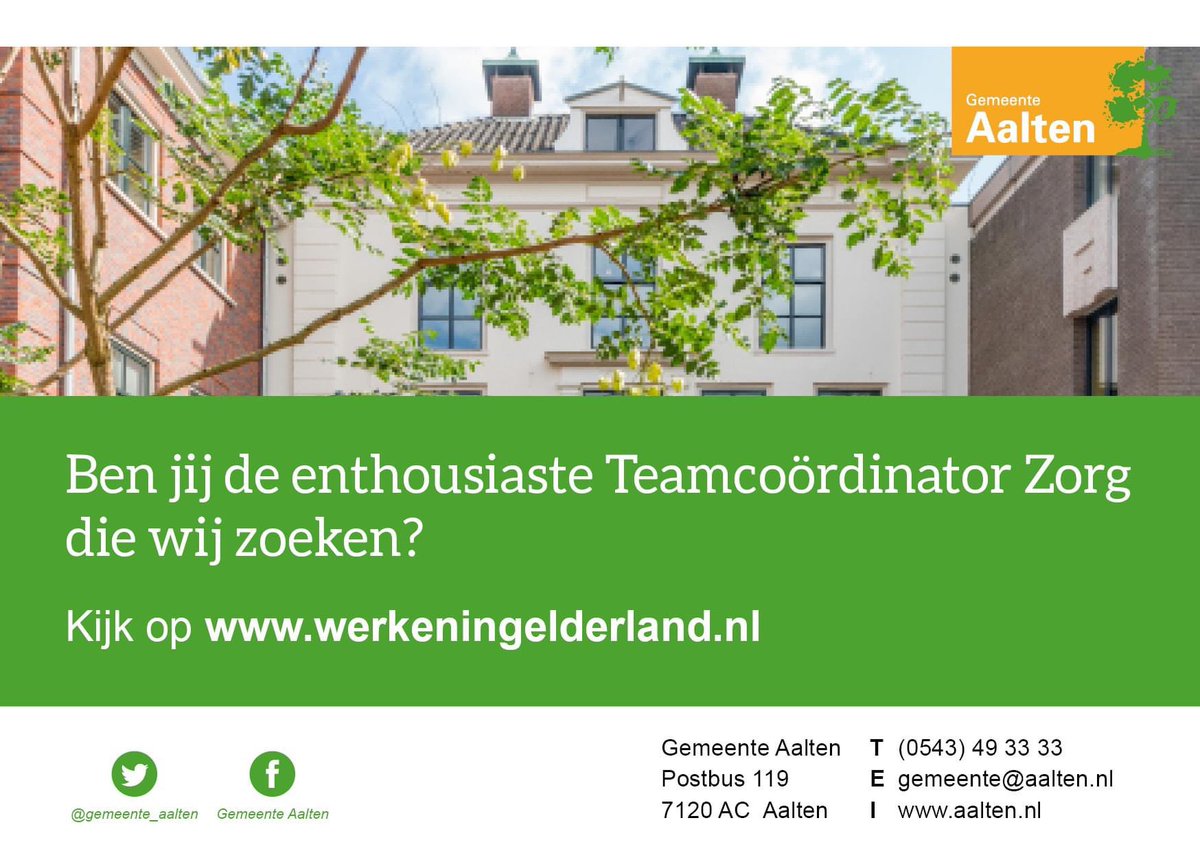 Gemeente Aalten tweet media