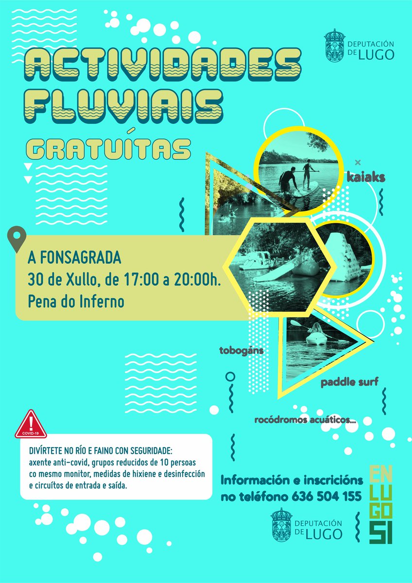 💦 Este venres na Pena do Inferno, actividades fluviais gratuítas!

#Fonsagrada
#ConcelloDaFonsagrada