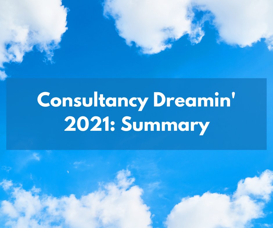 Missed the @SupermumsGlobal <a href="/ConsultancyDre1/">Consultancy Dreamin'</a> event earlier this month? ☹️

Don't worry, you can discover the #consultancy based learning and lessons experienced at the fantastic #community focussed event in our latest summary blog 
➡️  bit.ly/2UJDgdR