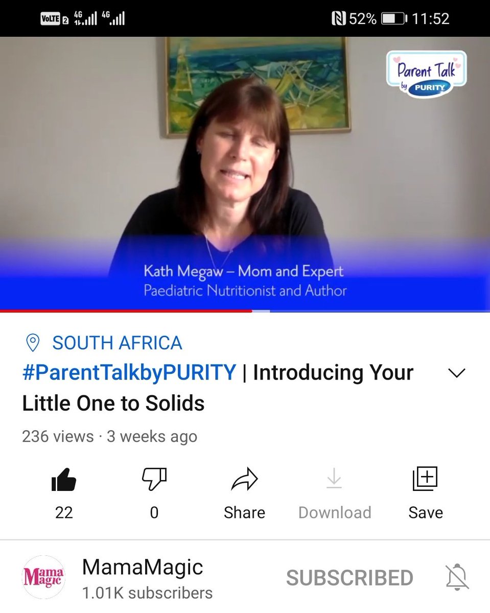 Xhosacliqs's tweet image. Kath Megaw #puritypromise #ParentTalkbyPURITY