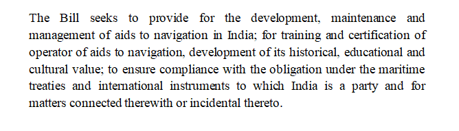 Shri @sarbanandsonwal, Minister of Ports, Shipping and Waterways moved the Marine Aids to Navigation Bill, 2021 for consideration and passing, in the Rajya Sabha today. The Bill has already been passed by @LokSabhaSectt. @shipmin_india