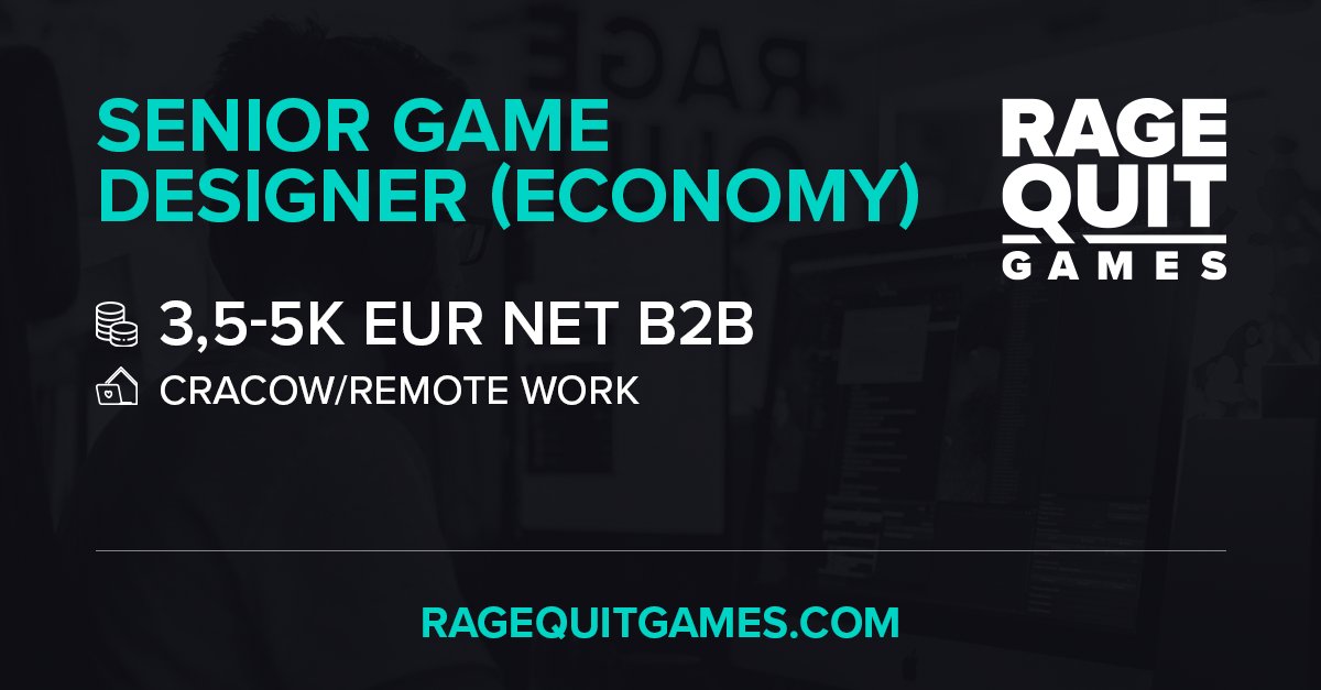Available Vacancies and Jobs at Rage Quit Games