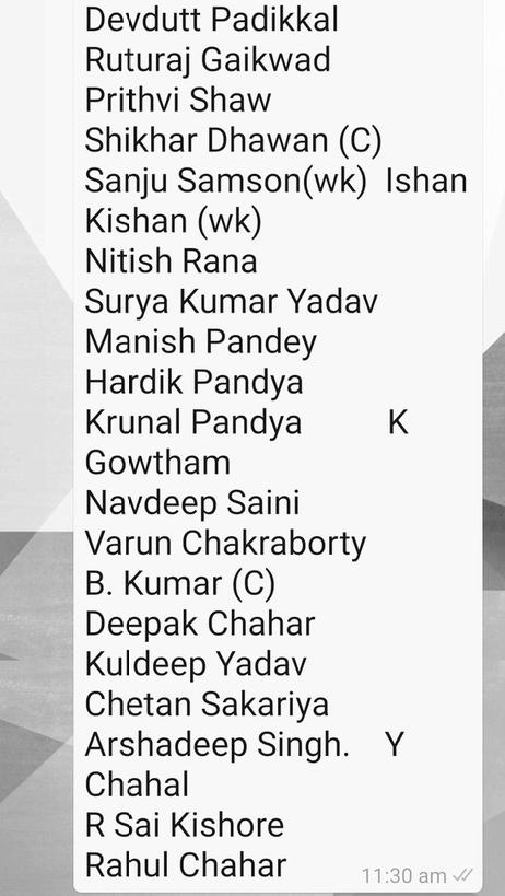 rajitabd's tweet photo. @BCCI @BCCIdomestic Dear 
BCCI, please cancel IND vs SL tour  and conduct a match between Bhuvneshwar XI and Dhawan XI. It will be more intersting.
❤️🤗👏👏👏 https://t.co/d29DqiuCJH