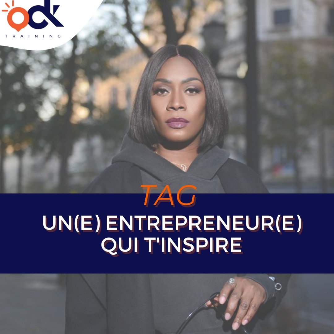 Tag cet/cette entrepreneur(e) qui t'inspire , qui te motive et qui te donne envie de passer à l'action !!!
​
​Photo: @brigitte.houssou
​
​#startup #entrepreneurfrançais #entreprendre #devenirentrepreneur #creersonbusiness #entrepreneuriat