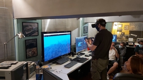 diver_virtual's tweet photo. We finally met again! Get a glimpse of the last week meeting of #virtualdiver team. We all tested the platform in operation and we were more than excited! Can't wait to share it with you! #virtualreality https://t.co/3cXCJ6YlWI