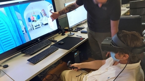 diver_virtual's tweet photo. We finally met again! Get a glimpse of the last week meeting of #virtualdiver team. We all tested the platform in operation and we were more than excited! Can't wait to share it with you! #virtualreality https://t.co/3cXCJ6YlWI
