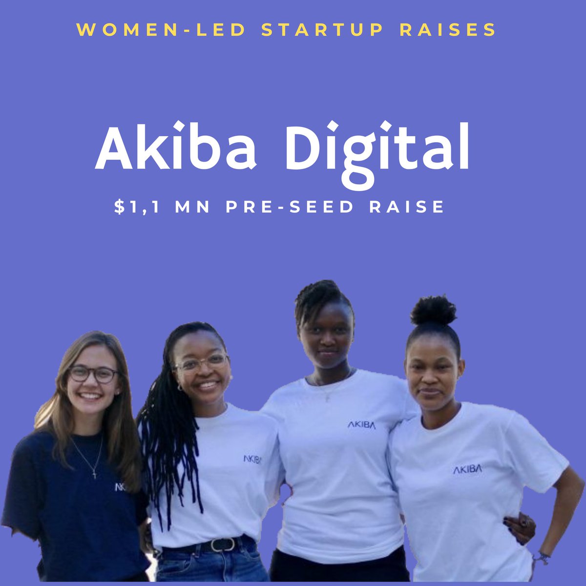 We are SO excited about the news of <a href="/akibadigital/">Akiba Digital</a>’s fundraise and her vision to build a unicorn by 2027 ✨Well done to the team, the CEO and her backers!