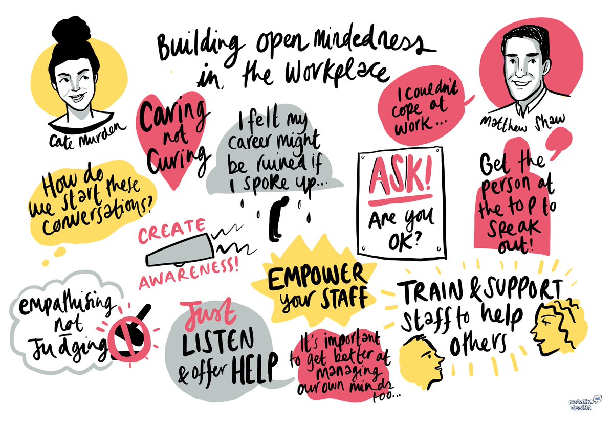 Mental health and wellbeing must be at the heart of any Covid recovery and involve listening, supporting and training so that everyone in the workplace feels valued with nobody left feeling vulnerable and afraid to talk about their mental health.
#mentalhealthatwork #talkaboutit