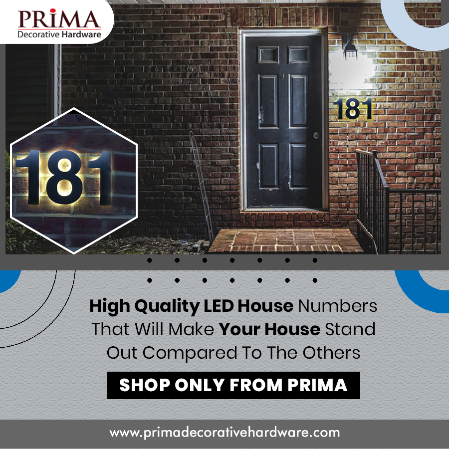 primadecorative's tweet photo. Now everyone will notice your house without any miss! Thanks to premium LED House Number from PRIMA. Stunning designs and designed to last.
Shop now:-https://t.co/tEgSkv6Qwn
#primadecorativehardware #architecture #PrimaHomeHardware #HomeHardware #ledhousenumber #addresssign https://t.co/tqHs9Se3OO