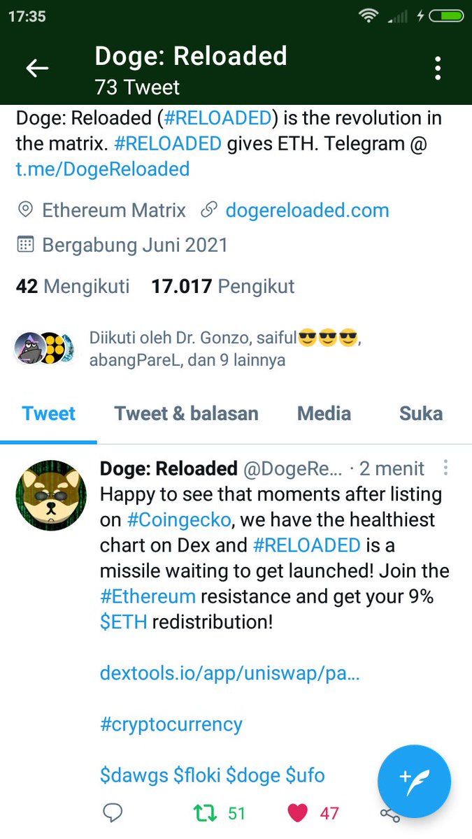 Maria05052004's tweet photo. @GA_Contest @DogeReloaded Bismillah wins https://t.co/3PGYhapSgd
