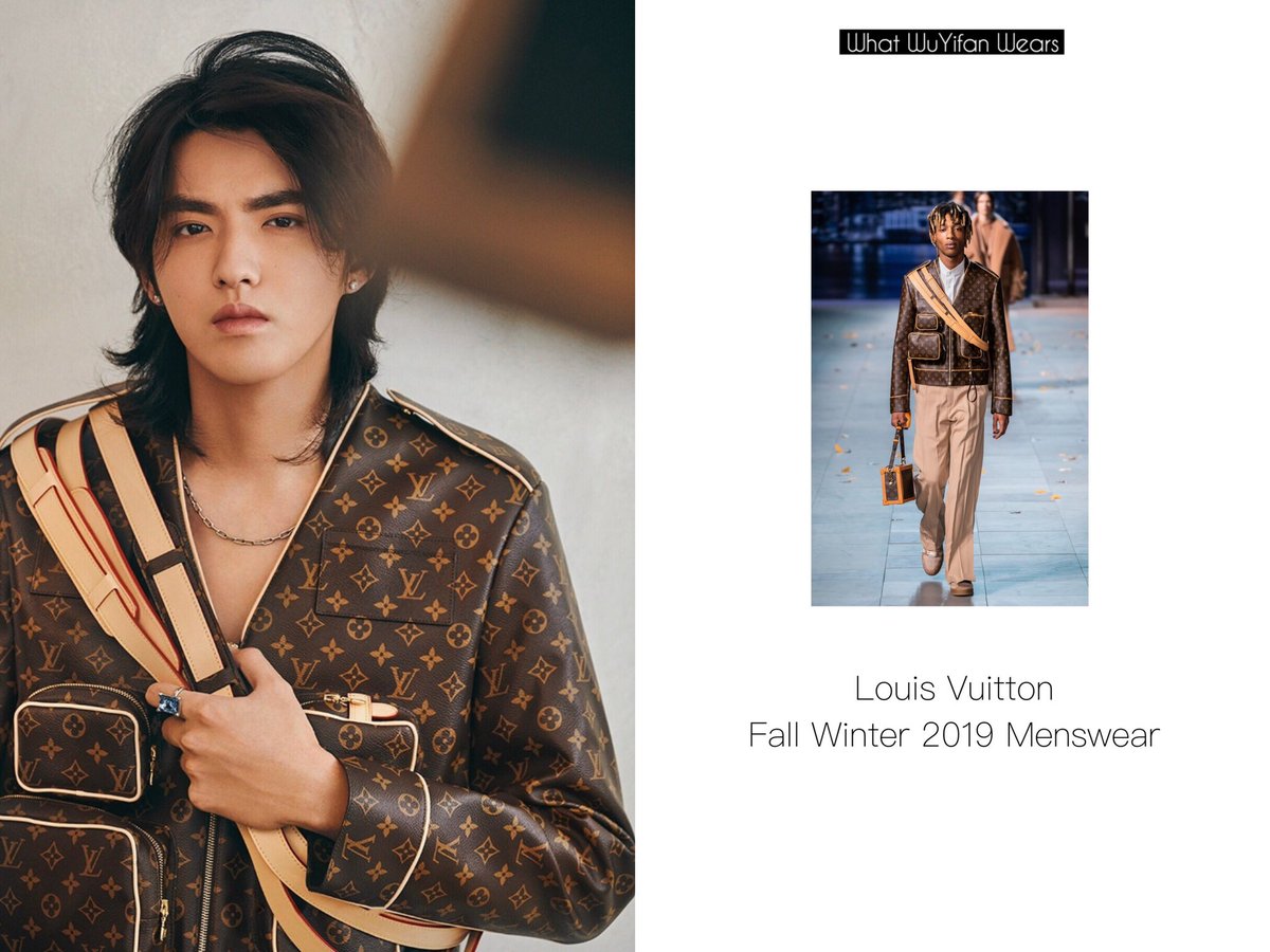 Kris Wu attending the Louis Vuitton Menswear Fall/Winter 2019-2020 show as  part of Paris Fashion Week in Paris, France on January 17, 2019. Photo by  Jerome Domine/ABACAPRESS.COM Stock Photo - Alamy