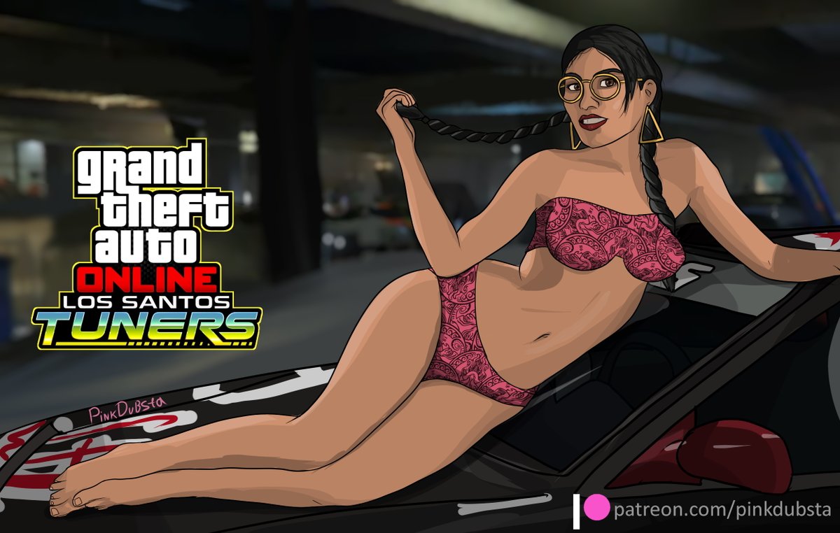 GtaHottest's tweet photo. Are you ready for the upcoming DLC?

#GTA #GTAOnline #DLC #LosSantosTuners #LSCarMeet #art #girl https://t.co/QBEVyIQfks