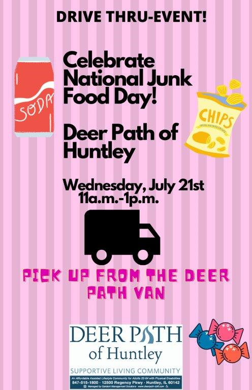 Celebrate National Junk Food Day with Deer Path of Huntley conta.cc/3elPCj7