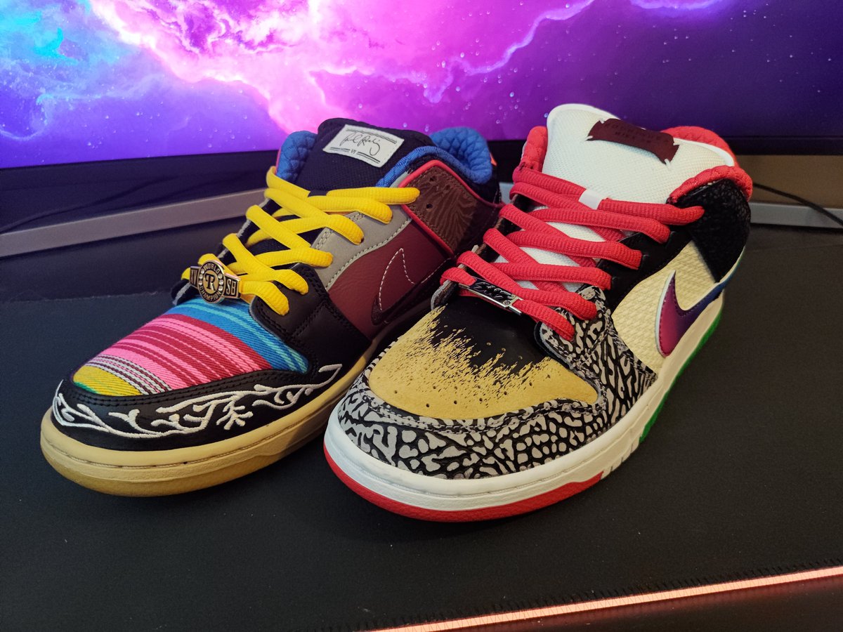 itscolinder's tweet photo. I finally hit after 2 years of L's!  The P-Rod II were the most comfortable shoes I've ever worn.  Wish the safari print was on them but I'm not gonna complain.

#w #nike #nikesb #whatthepaul #whattheprod #twitchtv #twitchaffilaite #nikesbdunk #nikesbdunklow #sneakerhead #kicks https://t.co/YWD4w0ttI1