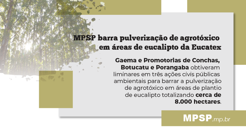 mpsp_oficial's tweet photo. #MeioAmbiente As propriedades da Eucatex alcançadas pelas decisões judiciais ficam nos municípios de #Anhembi, #Botucatu e #Bofete. As multas para descumprimento da "obrigação de não fazer" somam R$ 300 mil. https://t.co/LJTSOpEyMT #Gaema https://t.co/9CaFpJ8L4B