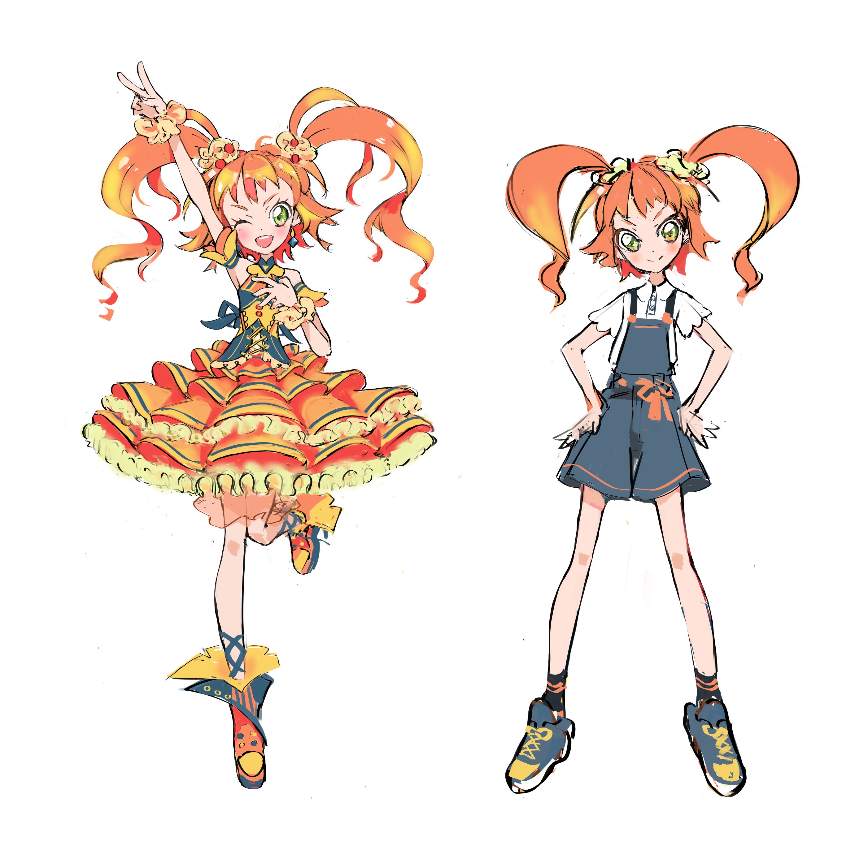 Twitter 上的 菊 Kicdoc お題 女児向けアニメ アイドルアニメ 小学生女児対象 主人公格の女の子3人組アイドル でした キャラデザ研究会 T Co Pcinnh7pv6 Twitter