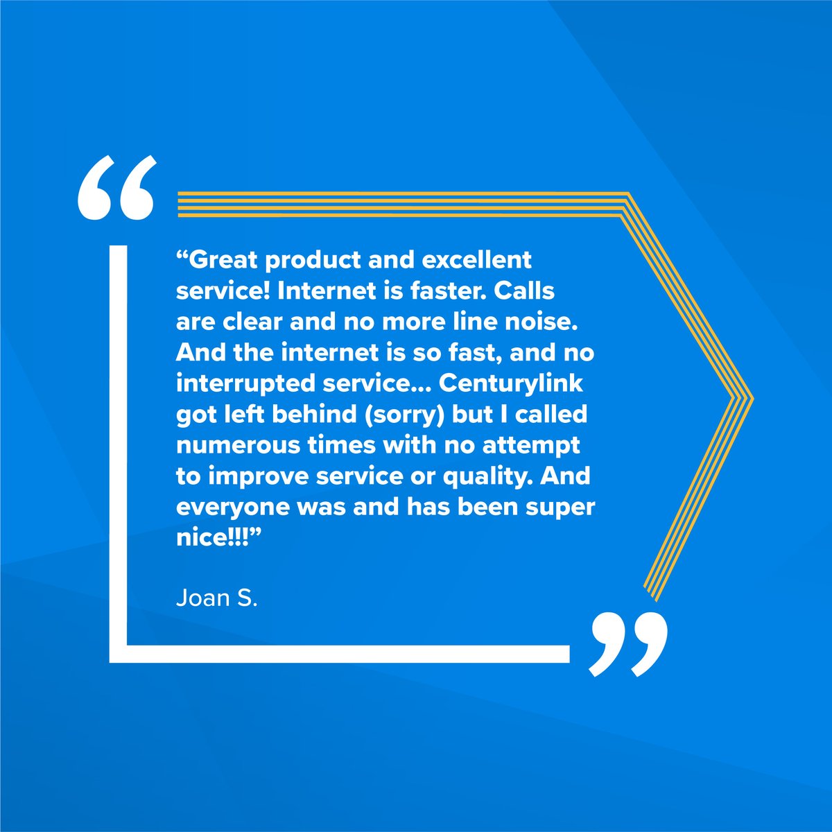 At Wilkes Communications, our goal is to provide fast, reliable fiber internet to rural communities. Thanks Joan for your review! 😄