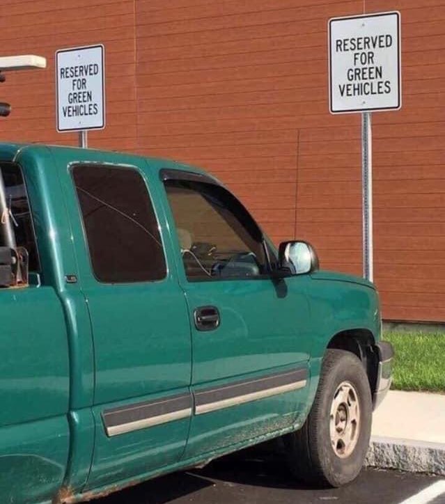 ChiefSexton's tweet image. I hope they rotate vehicle colors soon. I’d appreciate the chance to park closer to the door 😂😂.