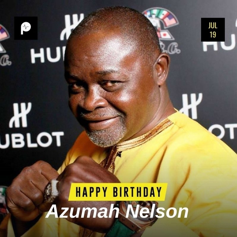 The legendary Azumah Nelson was born on this day in Accra. Happy Birthday the \Professor\ of boxing 