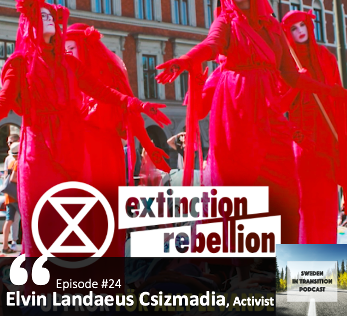 🎤✌✊ Great closing of podcast season2 with super nice @ElvinCsizmadia, #climateactivist, engaged with #ExtinctionRebellionSverige #civildisobedience  #nonviolence. SWEDEN IN TRANSITION is available on all podcast apps and here: …nintransitionpodcast.mystrikingly.com/blog