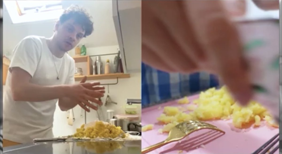 Cooking lessons from <a href="/NormanBenBay/">Norman Ben</a> today on my Youtube channel! First dish: Gnocchi! 🥰❤️ m.youtube.com/watch?v=Ub8N5I…