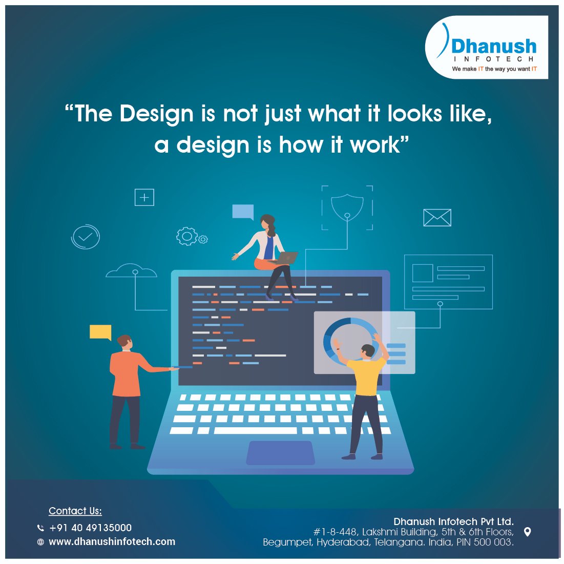 DhanushGlobal's tweet photo. #technology #TeamIndia #dhanushinfotech #UI #uxdesigner #designers https://t.co/d0B0UbtWZf