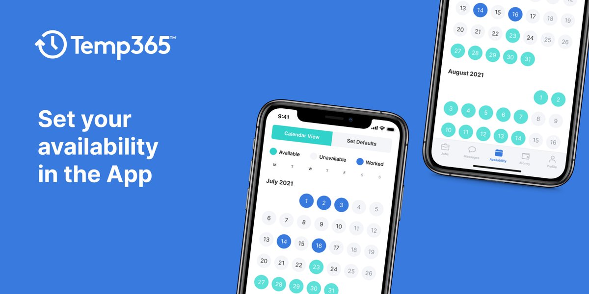 Temp365 helps dental nurses to find work that fits their lifestyle. Select your availability and begin earning money on your terms.

Download the app to get started today Temp365.app 

#ukdentistry #dentalnurse #tempwork #dentaljobs #hiring #careers