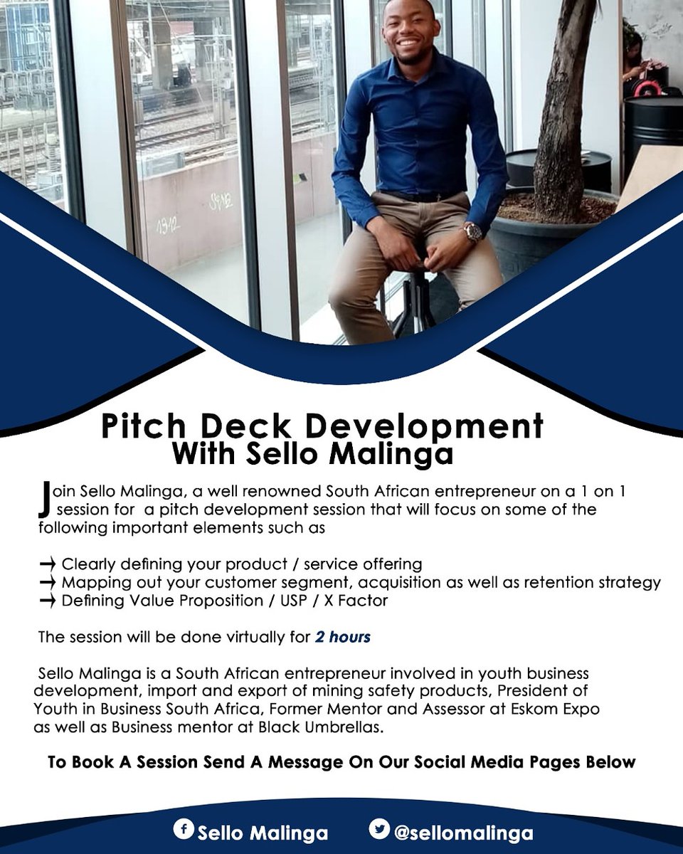 SelloMalinga's tweet photo. Attention to entrepreneurs!!!

#sustainability #BusinessNews
#leadership #youthempowerement
#entrepreneurship https://t.co/aZHgEiQDp4