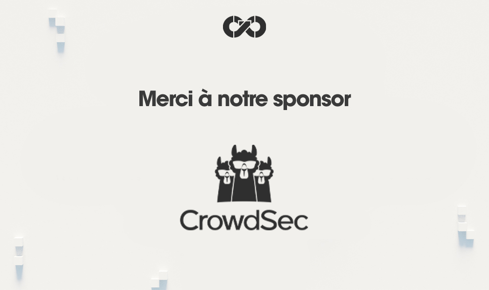 Un grand merci à notre nouveau #sponsor <a href="/Crowd_Security/">CrowdSec</a>  pour son soutien à <a href="/FranceDevOps/">France DevOps</a> ! Une aide précieuse pour faire grandir notre #communauté et vous proposer davantage de 🔴 #lives 😁