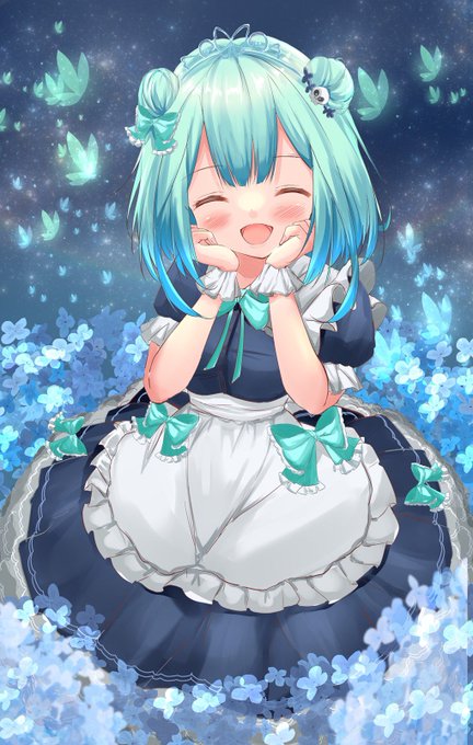 笑顔のるしあちゃんの差分〜!!☺️☺️
#絵クロマンサー 