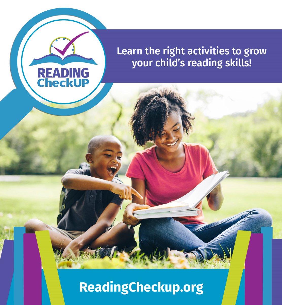 BCDICarolinas's tweet image. Learn the right activities to grow your child's reading skills!
Get your child a reading checkup today!
readingchechup.org
