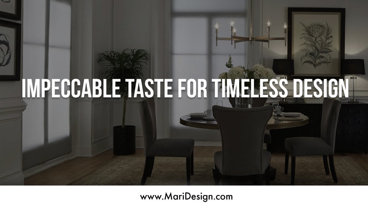 MariDesignInc's tweet image. Our impeccable taste for timeless design and cutting-edge technology ensures that we will give you a smart, sophisticated shading solution.
 maridesign.com