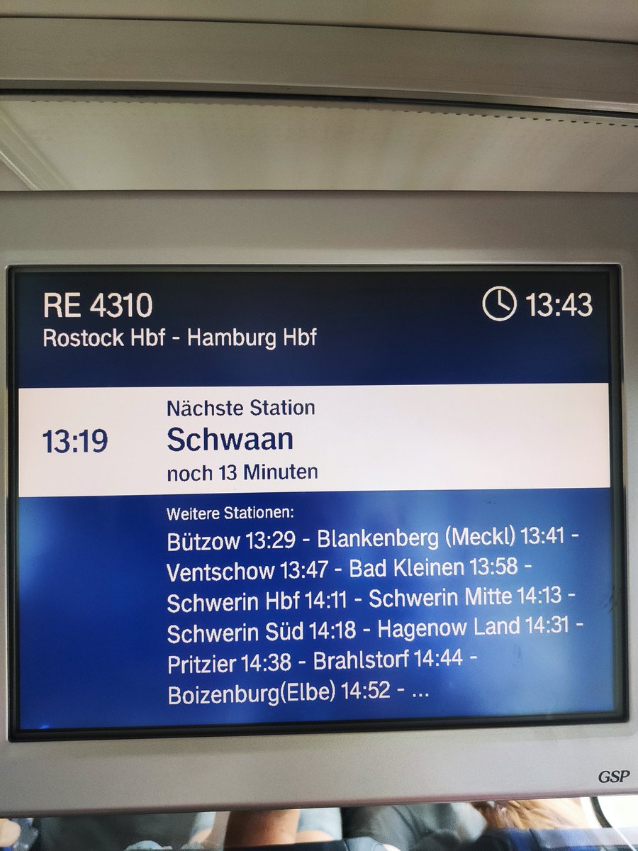 Geile Prognose <a href="/DB_Bahn/">Deutsche Bahn Personenverkehr</a>